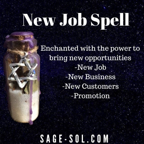 New Job Spell Jar