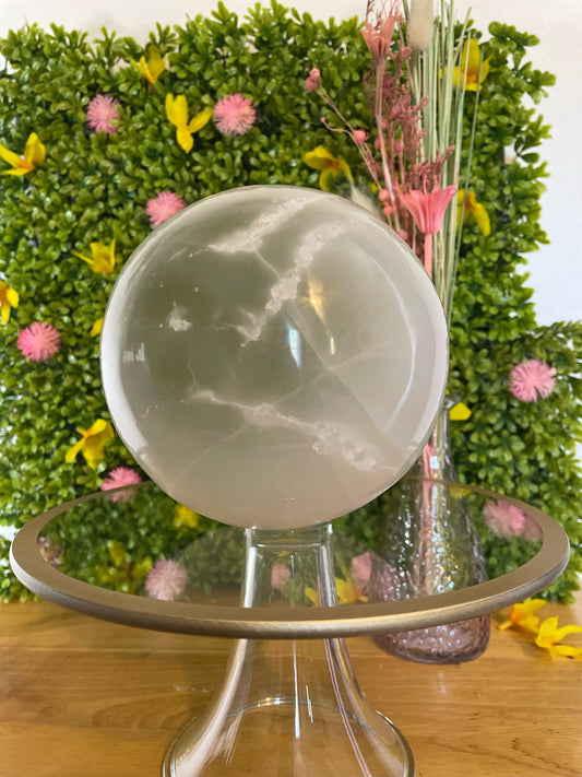 Large Selenite Sphere