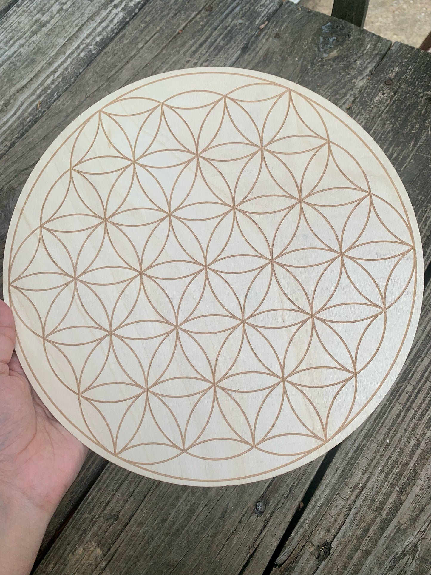 Wood Crystal Grids